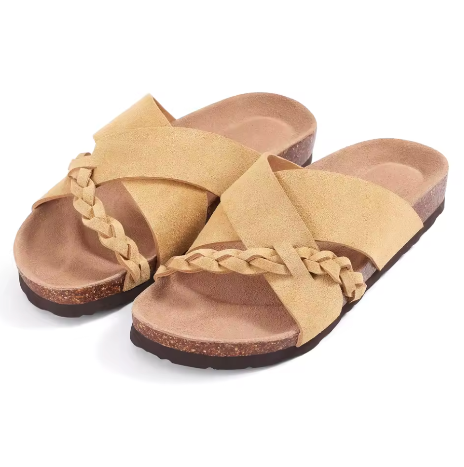 Sandalias Mujer de Corcho Diseño Alessia Comodas