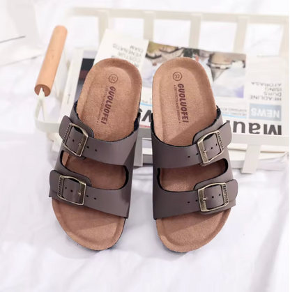 Sandalias Mujer de Corcho Diseño Olivia Comodas