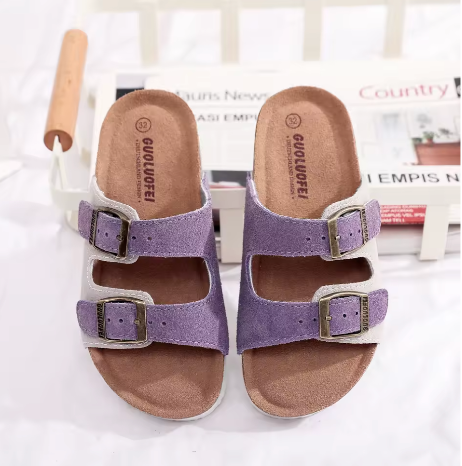 Sandalias Mujer de Corcho Diseño Olivia Comodas