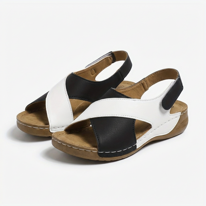 Sandalias Mujer Tiras Cruzadas Suela Plana Casual - Mavetta