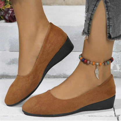 Zapatos de Cuña Mujer Ligeros y Comodos Ajuste Slip-On