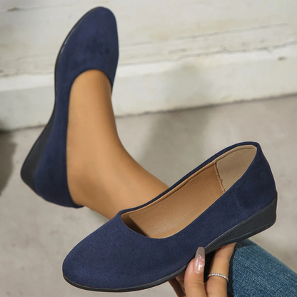 Zapatos de Cuña Mujer Ligeros y Comodos Ajuste Slip-On