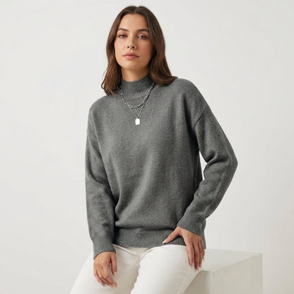 Jersey Mujer Cuello Perkins Suave