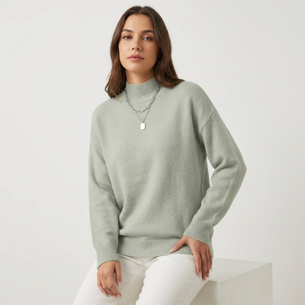 Jersey Mujer Cuello Perkins Suave - Mavetta