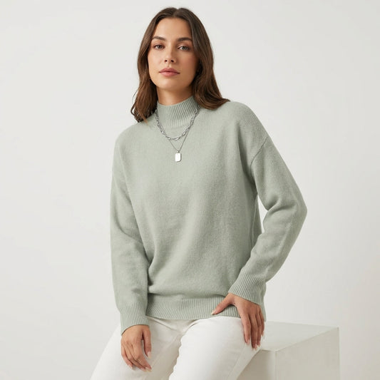 Jersey Mujer Cuello Perkins Suave - Mavetta
