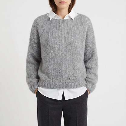 Suéter Mujer Oversized Corte Amplio