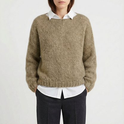 Suéter Mujer Oversized Corte Amplio