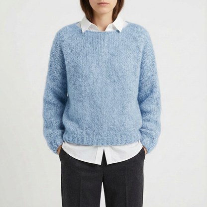 Suéter Mujer Oversized Corte Amplio