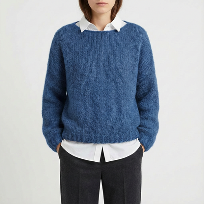 Suéter Mujer Oversized Corte Amplio
