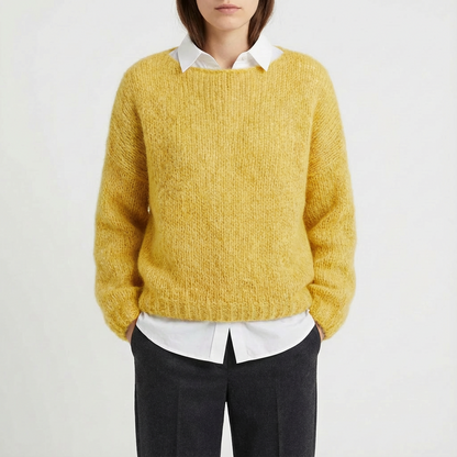 Suéter Mujer Oversized Corte Amplio