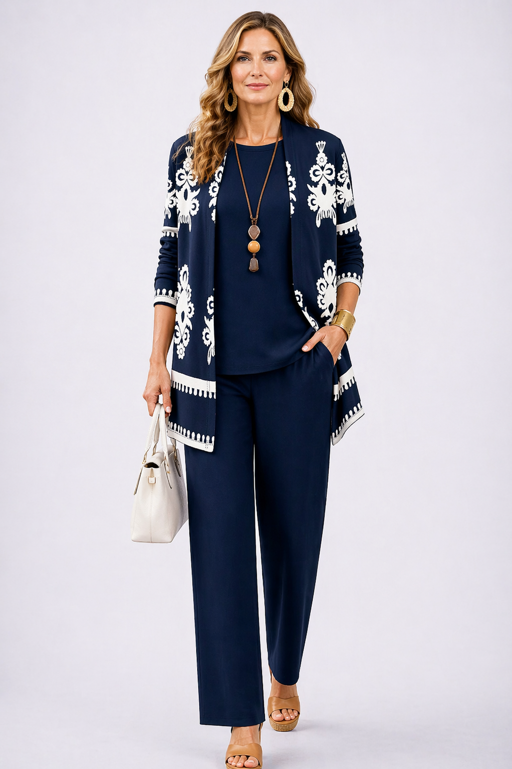Conjunto Mujer Tres Piezas Comodo y Versatil - Mavetta