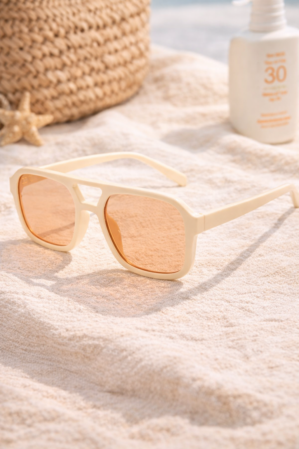 Gafas de Sol Unisex Montura Plástico Ligera Rectangular Protección UV