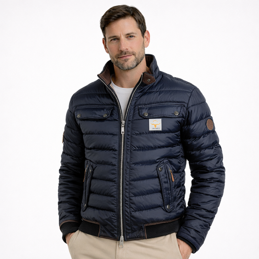 Chaqueta Hombre Acolchada Ligera Corte Moderno - Mavetta