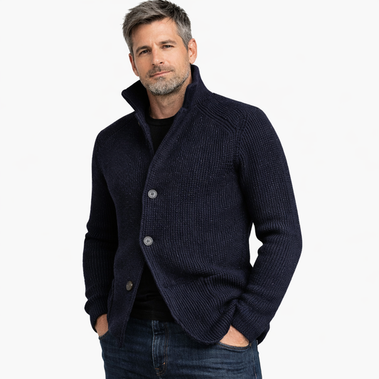 Chaqueta Hombre de Punto Diseño Clásico Ajuste Moderno - Mavetta