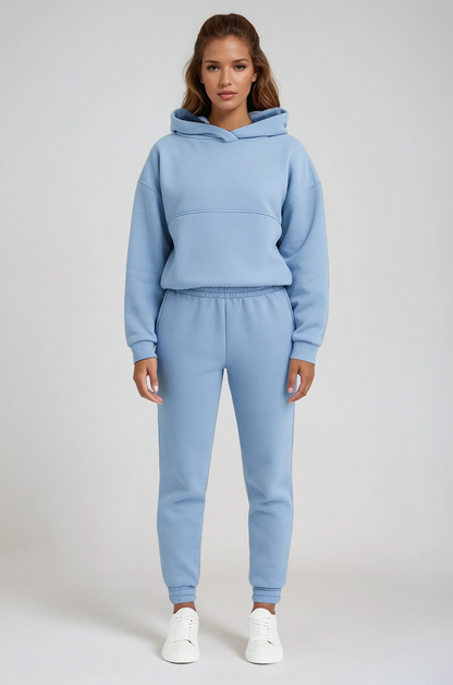 Conjunto deportivo mujer con sudadera y pantalón jogger cómodo - Mavetta