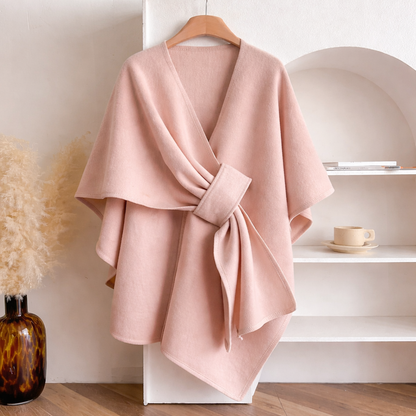 Poncho Bufanda Mujer de Punto Elegante Suave