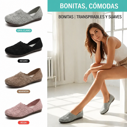 Zapatos Mujer de Tejido Transpirable y Ligero