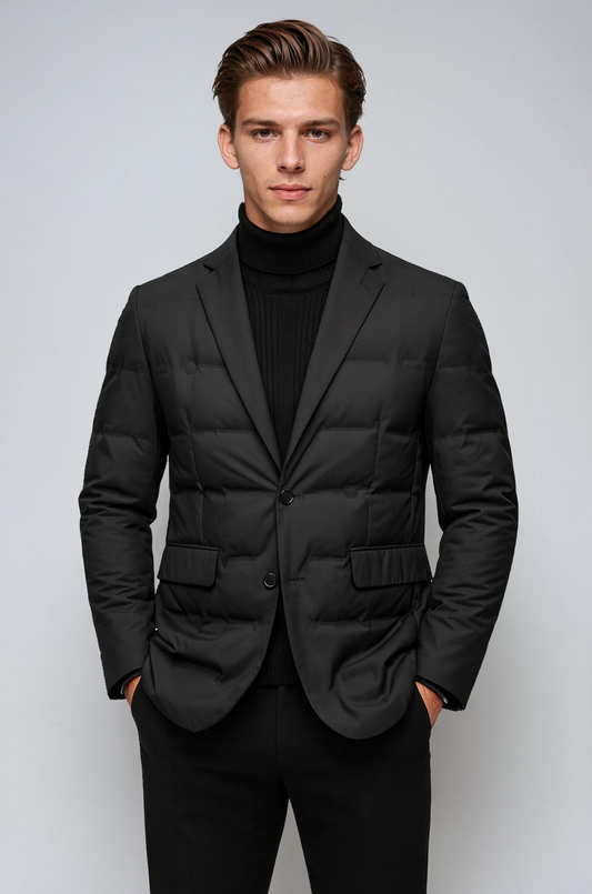 Chaqueta Hombre Acolchada Invierno Cierre Botones - Mavetta