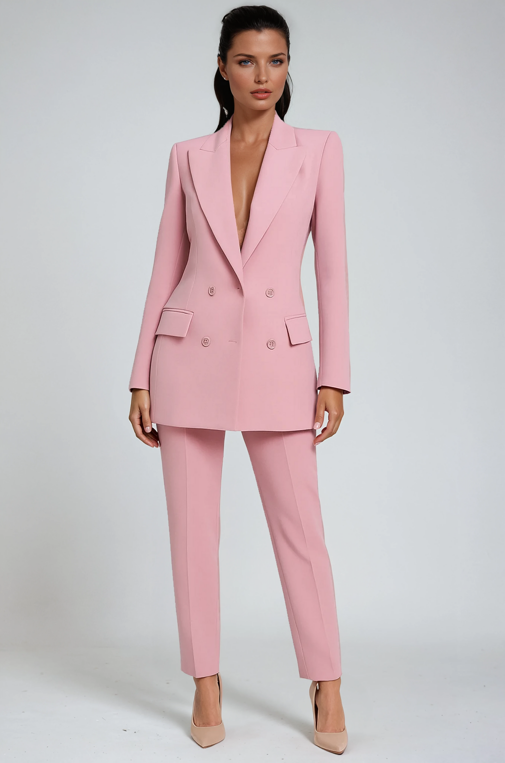 Conjunto Mujer Blazer y Pantalón Elegante Ajuste Clásico - Mavetta
