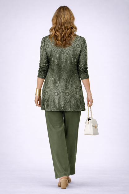 Conjunto Mujer de Tres Piezas Casual