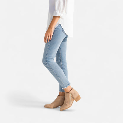 Botas Ortopédicas Mujer de Cuero Comodidad Terapéutica Elegante