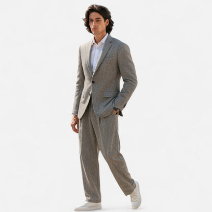Blazer Hombre de Cachemira Corte Clásico