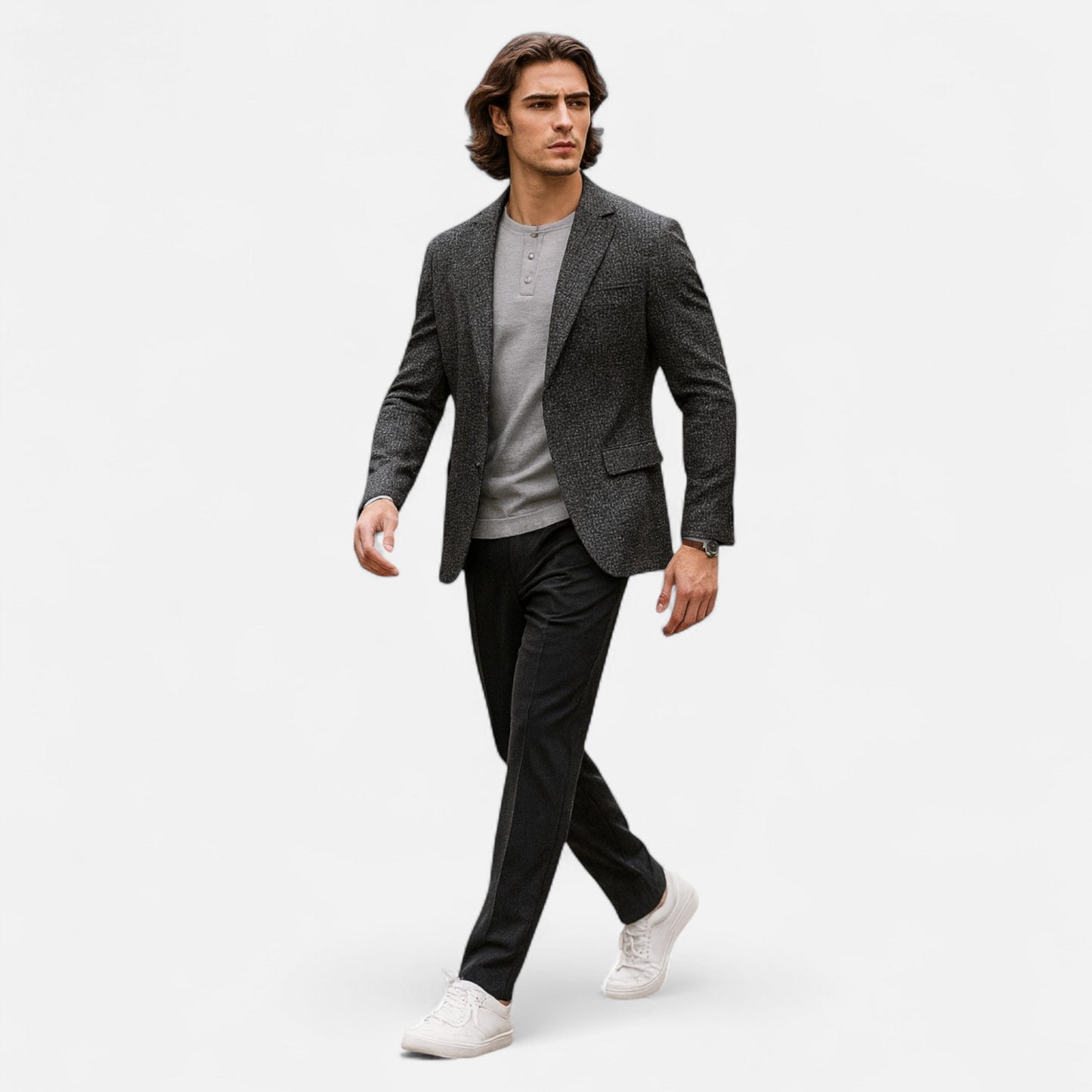 Blazer Hombre de Cachemira Corte Clásico