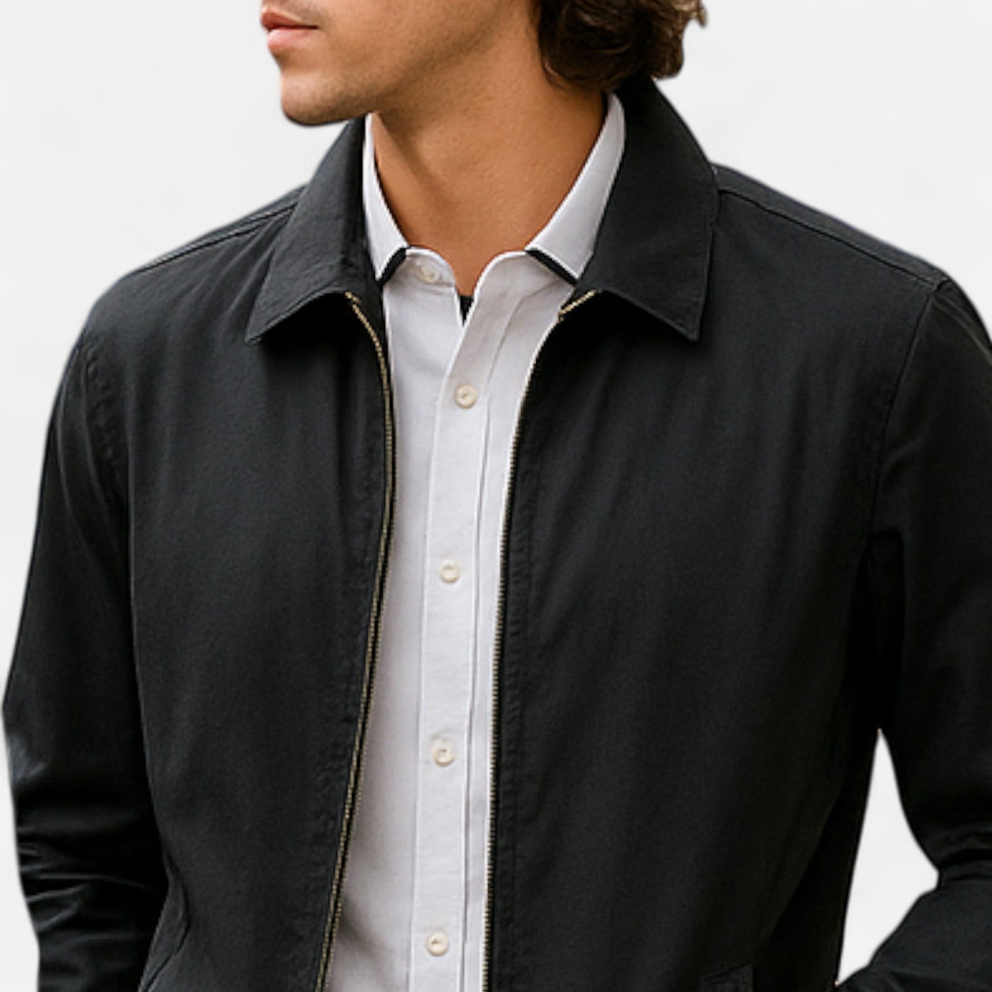 Chaqueta Hombre Business Corte Pulido Primavera