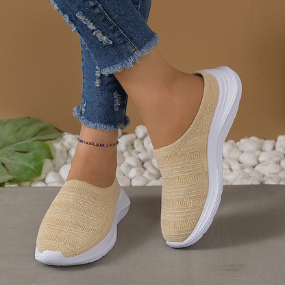 Zapatillas Mujer Sin Cordones Suela Apoyo Diario
