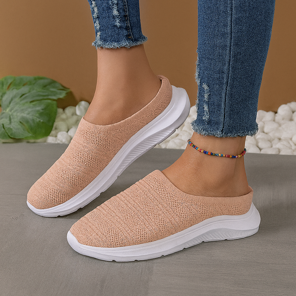 Zapatillas Mujer Sin Cordones Suela Apoyo Diario - Mavetta