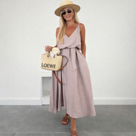 Vestido mujer ligero y cómodo estilo diario elegante - Mavetta