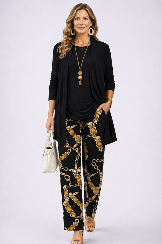 Conjunto Mujer Tres Piezas Comodo Versatil - Mavetta