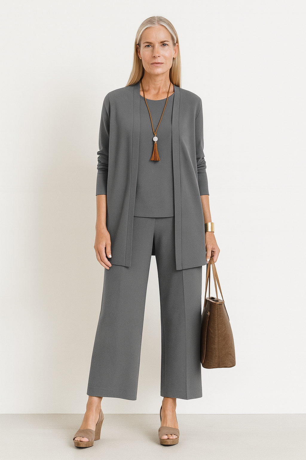 Conjunto Mujer de Pana Elegante Ajuste Clásico - Mavetta