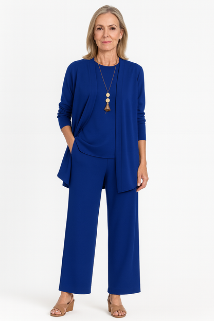 Conjunto Mujer de Pana Elegante Ajuste Clásico