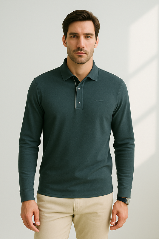 Camisa Hombre Casual Manga Larga Ajuste Clásico - Mavetta
