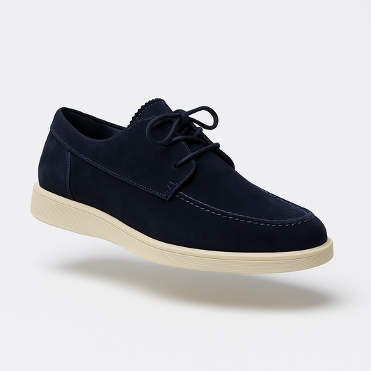 Zapatos Hombre de Gamuza con Cordones Estilo Informal - Mavetta