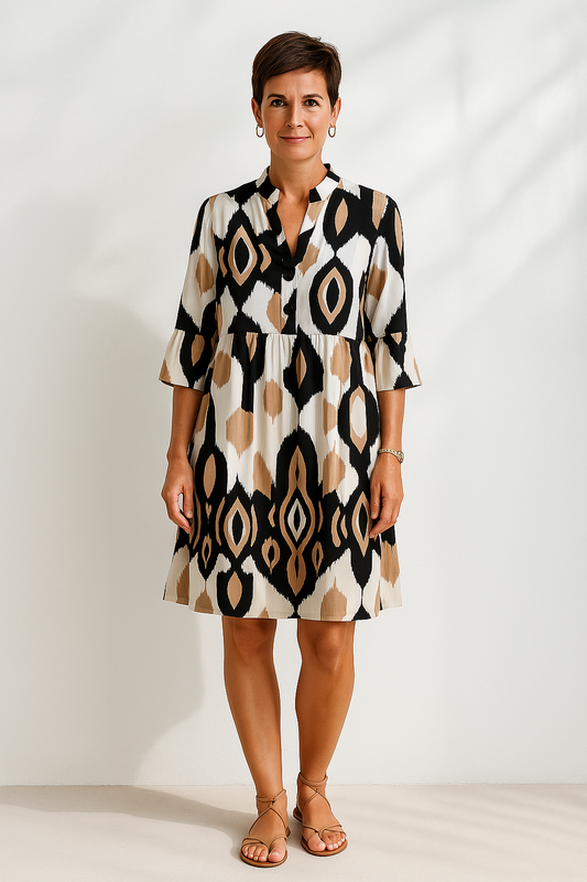 Vestido verano mujer ligero estampado - Mavetta