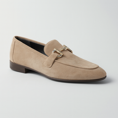 Mocasines Hombre con Hebilla Metálica Clásicos