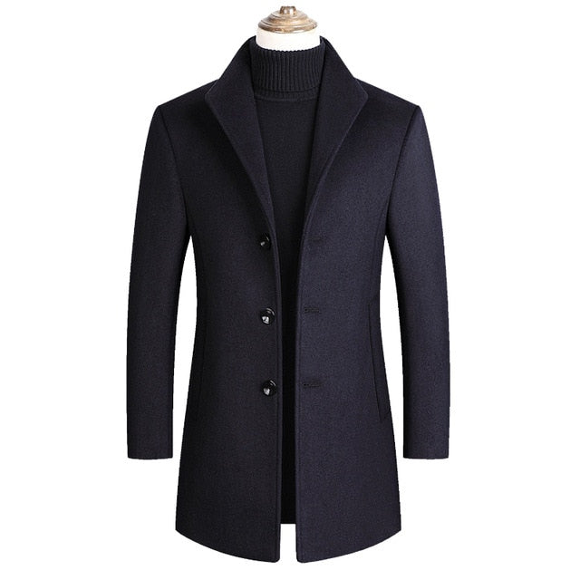 Abrigo Largo Mujer de Invierno con Ajuste Elegante y Refinado