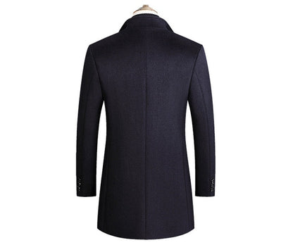 Abrigo Largo Mujer de Invierno con Ajuste Elegante y Refinado