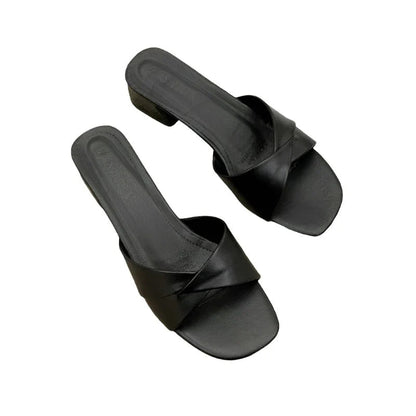 Sandalias Mujer Tacón Corto Verano Elegantes - Mavetta