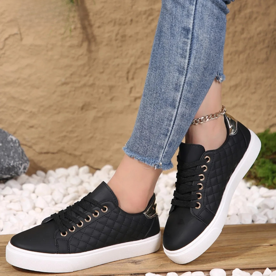 Zapatillas Mujer con Cordones Diseño Acolchado Cómodo