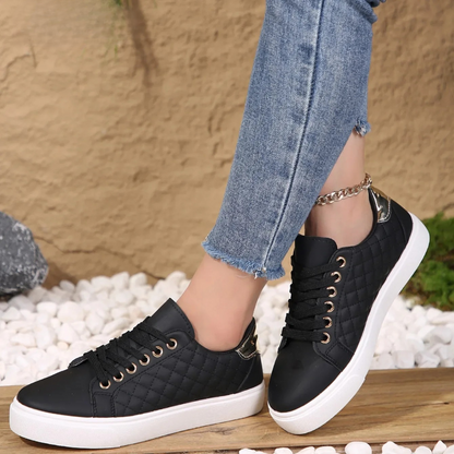 Zapatillas Mujer con Cordones Diseño Acolchado Cómodo