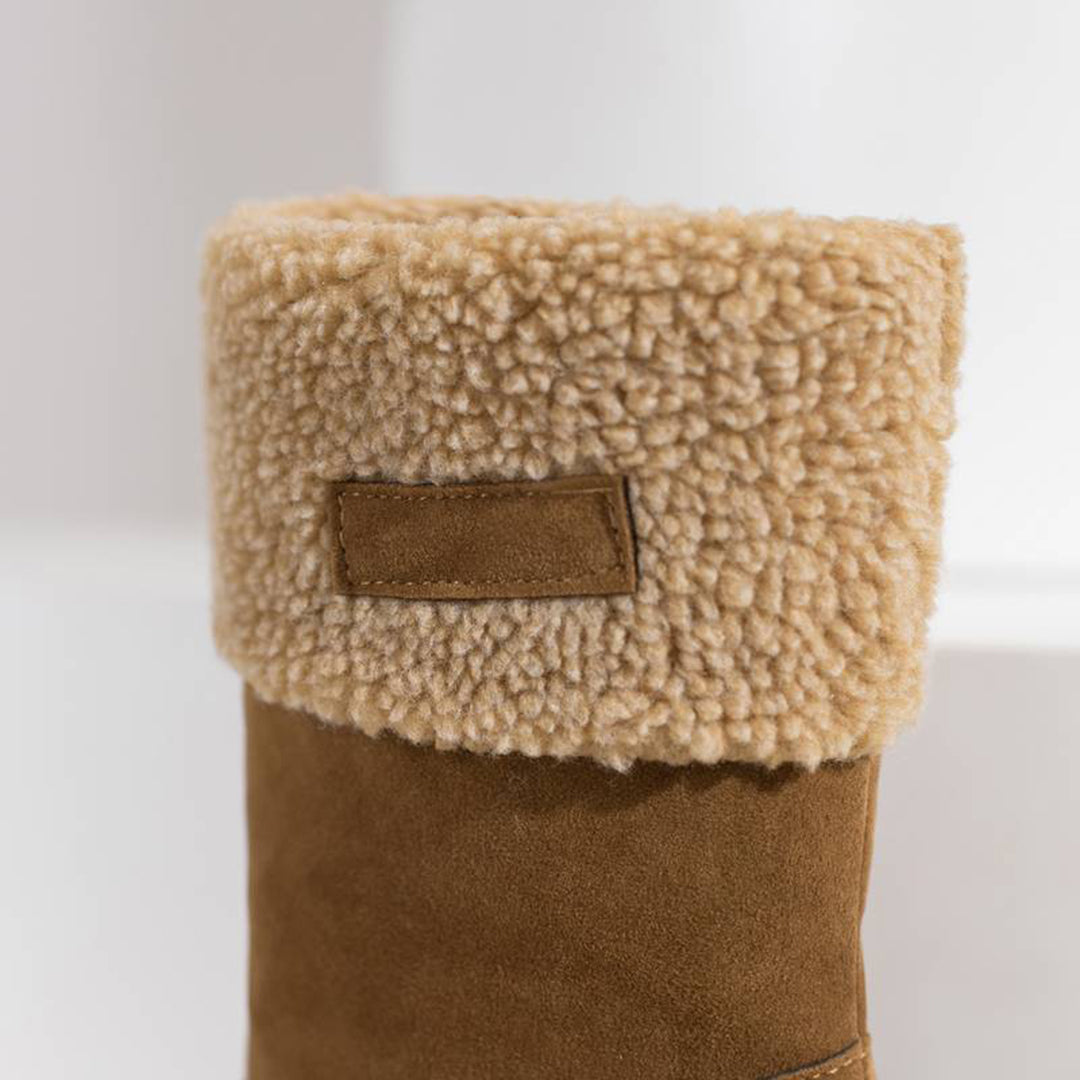 Botas Mujer Invierno Tacón Alto Aislantes Calidas