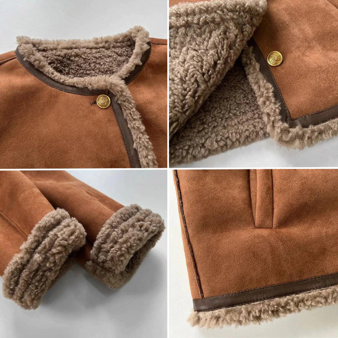 Chaqueta Mujer Estilo Casual Ajuste Regular