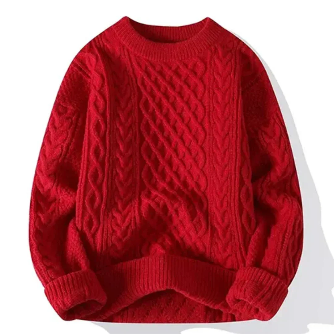 Jersey Hombre de Punto Suave Ajuste Clásico