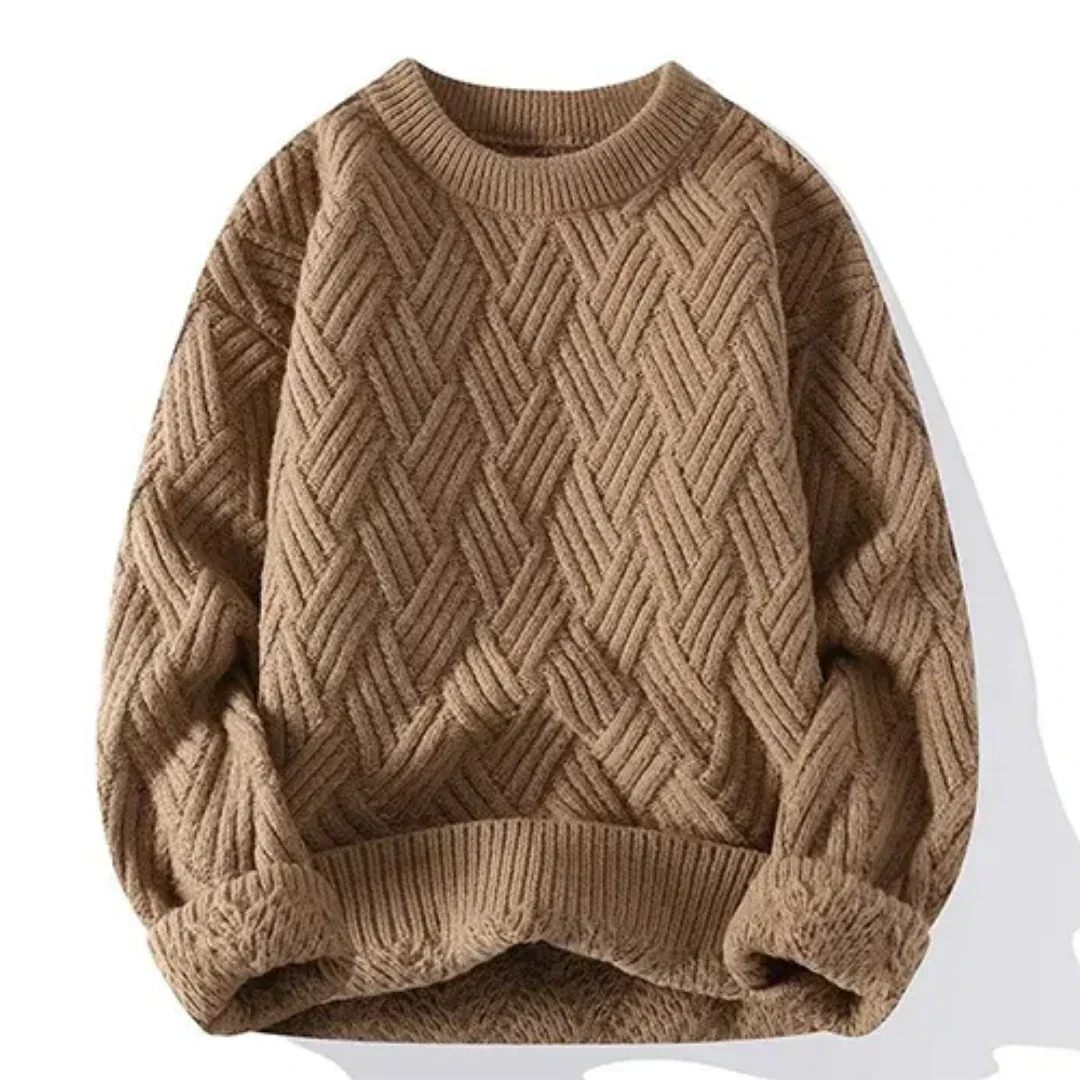 Jersey Hombre de Punto Suave Ajuste Clásico