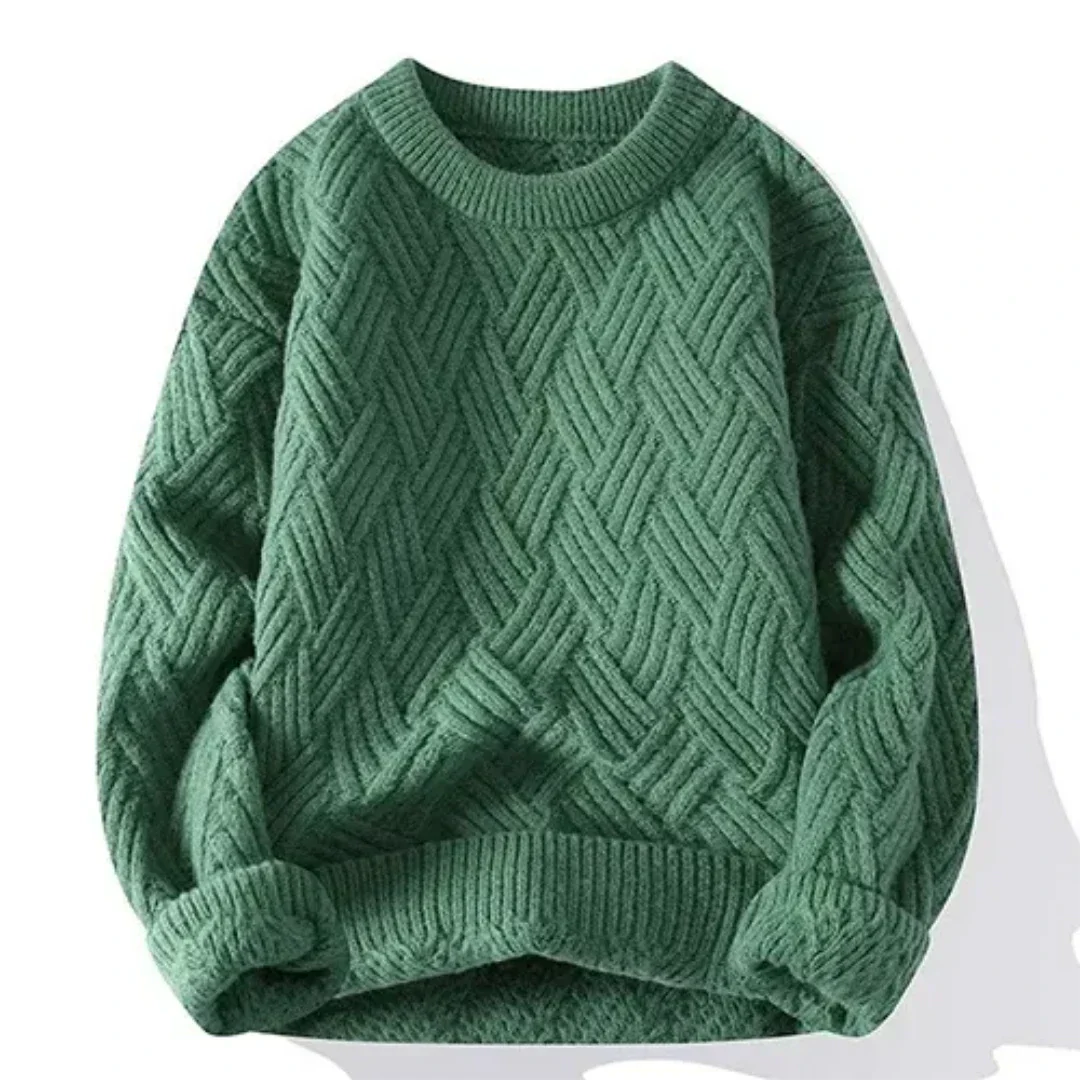 Jersey Hombre de Punto Suave Ajuste Clásico
