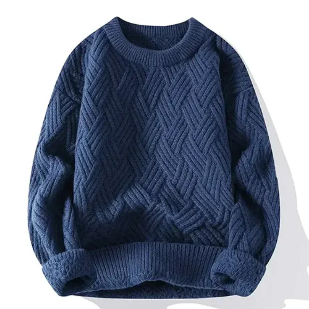 Jersey Hombre de Punto Suave Ajuste Clásico
