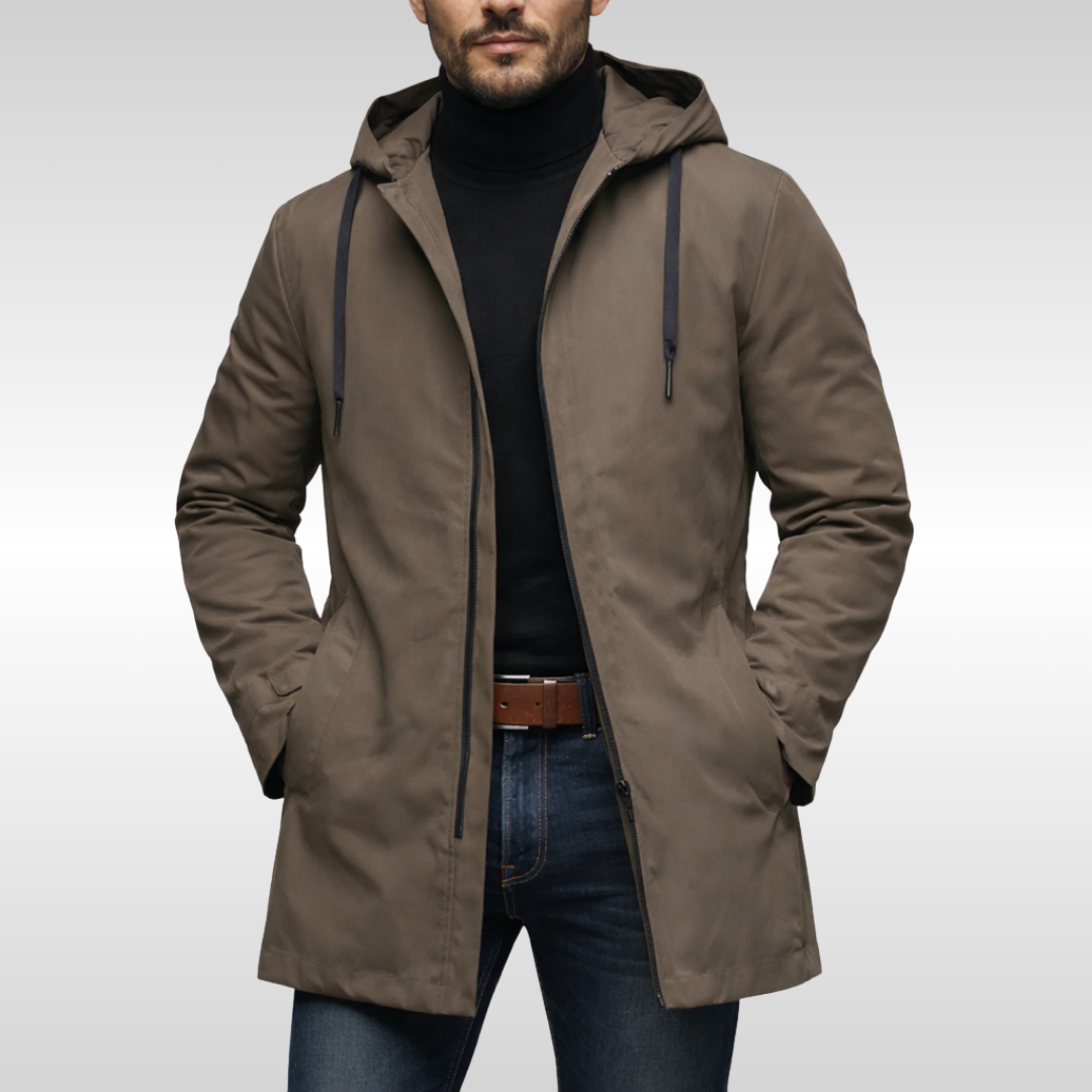 Abrigo Hombre Resistente al Clima Invierno Rendimiento